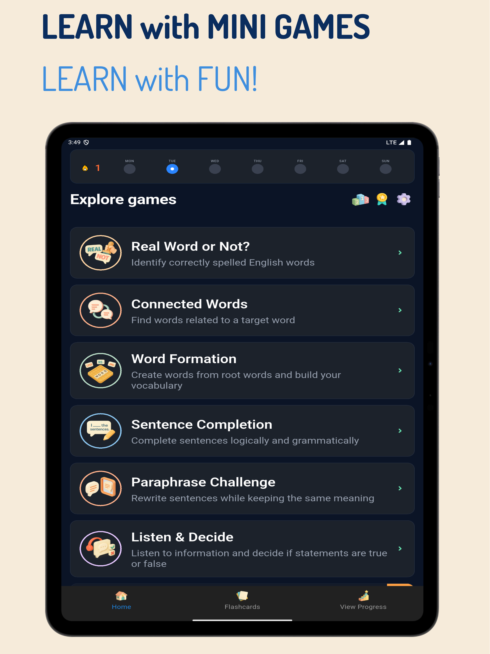 iPad Large Screen Experience